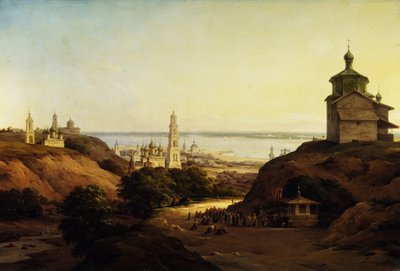 Widok Juriewa-Powolżskiego, 1851 autorstwa Nikanor Grigoryevich Chernetsov
