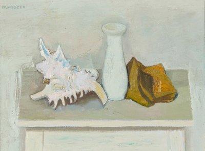 Martwa natura z muszlą (olej na płótnie) autorstwa Nikifor Stepanovich Krylov