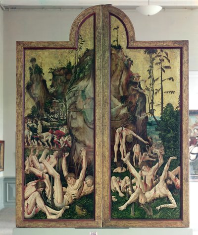 Męczeństwo dziesięciu tysięcy (panel) (szczegóły w 197673) autorstwa Niklaus Manuel