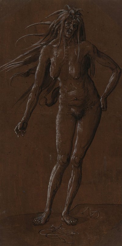 Czarownica autorstwa Niklaus Manuel
