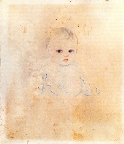 Portret świata Sashy, 1834 autorstwa Nikolai Alexandrovich Bestuzhev