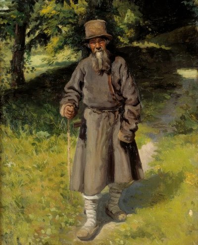 Turysta autorstwa Nikolai Alexandrowitsch Jaroschenko