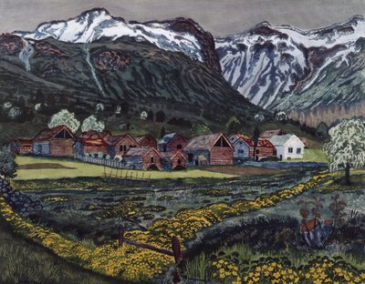 Jaskierowa noc autorstwa Nikolai Astrup