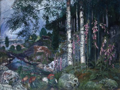 Naparstnice autorstwa Nikolai Astrup