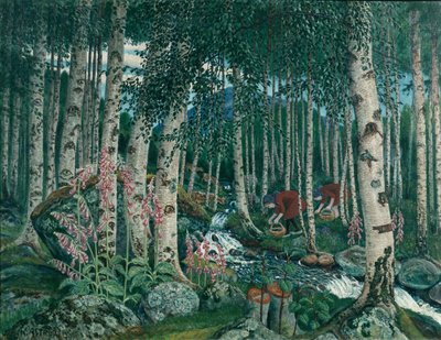 Naparstnice autorstwa Nikolai Astrup
