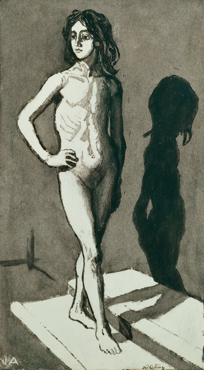 Nagi autorstwa Nikolai Astrup