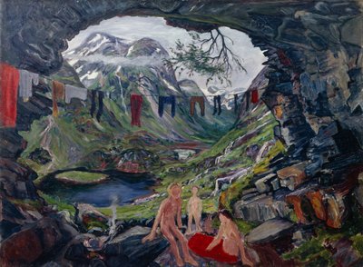 Jaskinia autorstwa Nikolai Astrup