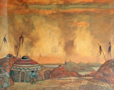 Borodin, Książę Igor / Etap v. Roerich autorstwa Nikolai Konstantinowitsch Roerich