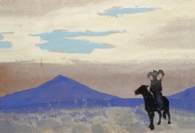 Matka Czyngis-chana / obraz N.K. Roerich autorstwa Nikolai Konstantinowitsch Roerich