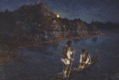 Posłaniec, 1897 autorstwa Nikolai Konstantinowitsch Roerich