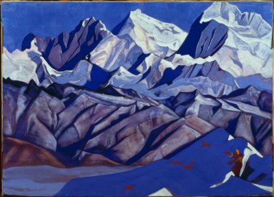 Czerwone konie autorstwa Nikolai Konstantinowitsch Roerich
