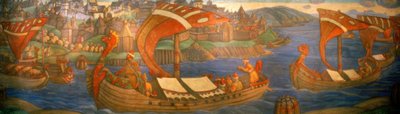 drogi autorstwa Nikolai Konstantinowitsch Roerich