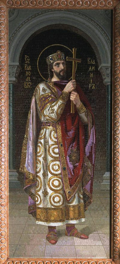 Św. Włodzimierz z Kijowa, 1900. autorstwa Nikolai Kornilovich Bodarevsky