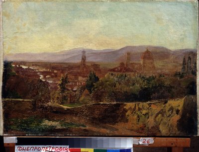Florencja (Włochy) (Florencja). Obraz Nikołaja Nikołajewicza Ge (wesoły) (1831-1894), olej na płótnie autorstwa Nikolai Nikolajevitch Gay