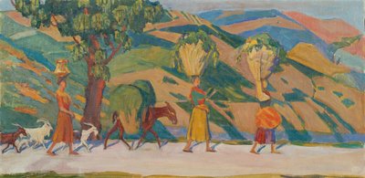 Wzgórza Sabine, 1909-1912 autorstwa Nikolai Pavlovich Ulyanov