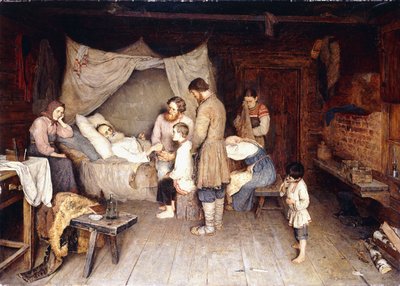 Pożegnanie autorstwa Nikolai Petrovich Bogdanov Belsky
