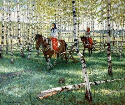 Do dzieła”, 1921. autorstwa Nikolai Petrovich Bogdanov Belsky