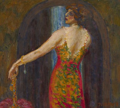 Portret Evfimii Nosovej, z domu Ryabushinskaya 1881-1960 autorstwa Nikolai Petrovich Feofilaktov
