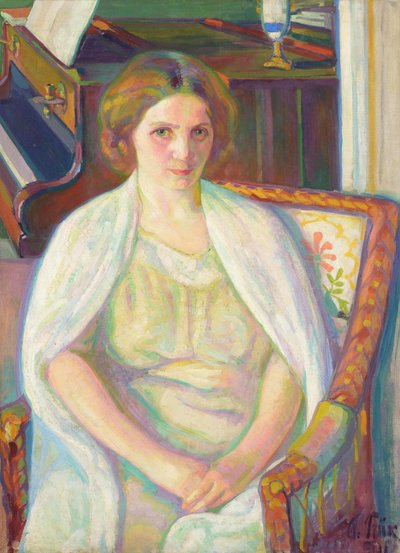 Estoński: "Portret Alviiny Hyllestedt" autorstwa Nikolai Triik