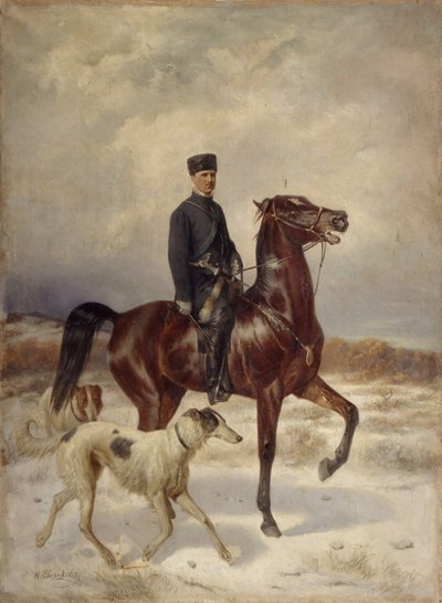 Myśliwy autorstwa Nikolai Yegorovich Sverchkov