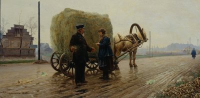 Umowa, 1889 autorstwa Nikolaj Alekseevich Kasatkin