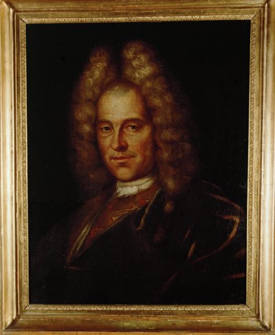 Kompozytor Johann Joseph Fux, namalował ... (obraz na płótnie) autorstwa Nikolaus Buck