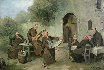 Balet (olej na płótnie) autorstwa Nils Bergslien