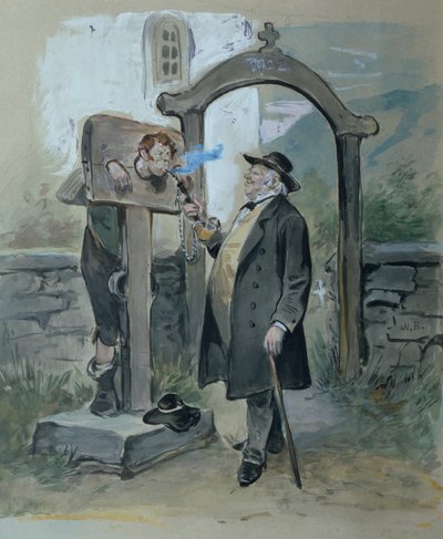 Pręgierz autorstwa Nils Bergslien