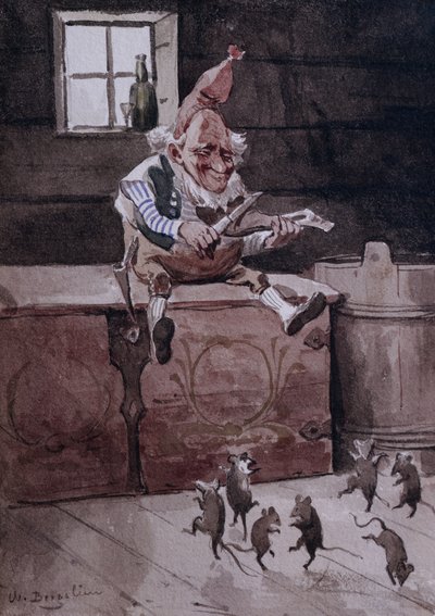 Wróżka bawi się do tańca autorstwa Nils Bergslien