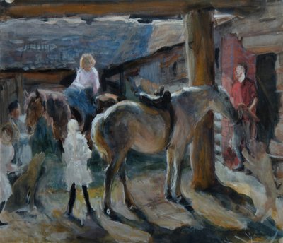 Domotkanowo, 1903 autorstwa Nina Yakovlevna Simonovich Yefimova