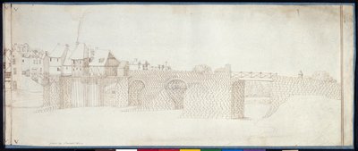 Panorama Charenton (pióro i tusz na papierze) autorstwa Noel Gasselin