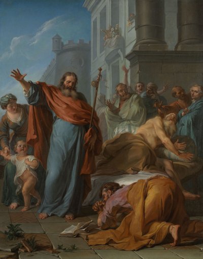 Cuda św. Jakuba Większego, 1726 autorstwa Noel Nicholas Coypel