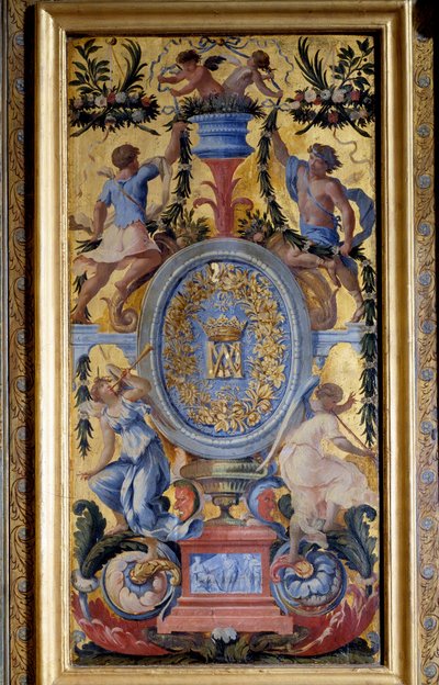 Panel dekoracyjny gabinetu Marechale de La Meilleraye zrealizowany przez Noela Quilleriera (1594-1669) autorstwa Noel Quillerier