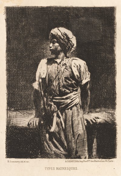 Typy mauretańskie, 1875. autorstwa Norbert Goeneutte