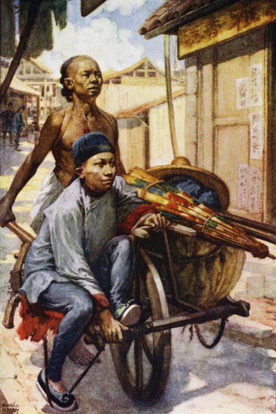 Chiny: taczka (kolor lito) autorstwa Norman Hardy