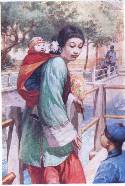 Chińskie dzieci ok. 1900 autorstwa Norman Hardy