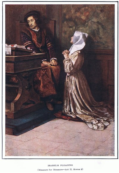 Błaganie Isobel (Miarka za miarkę) autorstwa Norman Mills Price