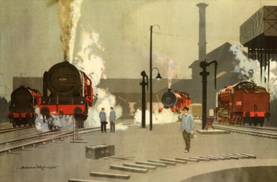 Parowozowni Camden Town, ok. 1930 r. 1935