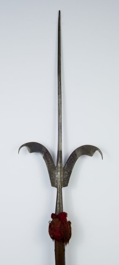 Friuli Spear (stal, drewno i tkanina ze śladami złocenia) autorstwa Northern Italian School