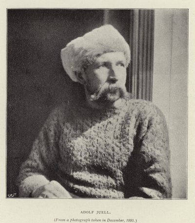 Adolf Juell (b / w zdjęcie) autorstwa Norwegian Photographer