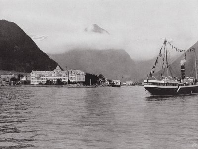 Balholm (zdjęcie czarno-białe) autorstwa Norwegian Photographer