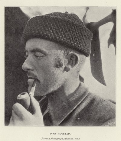 Ivar Mogstad (zdjęcie czarno-białe) autorstwa Norwegian Photographer
