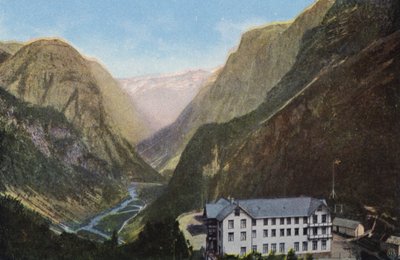 Norge / Norwegia: Stalheim (zdjęcie kolorowe) autorstwa Norwegian Photographer