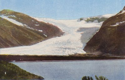 Norge / Norwegia: Svartisen (zdjęcie kolorowe) autorstwa Norwegian Photographer
