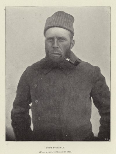 Otto Sverdrup (zdjęcie czarno-białe) autorstwa Norwegian Photographer