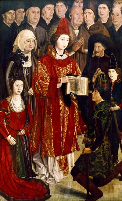 Ołtarz św. Wincentego, 1460 autorstwa Nuno Goncalves or Gonzalvez