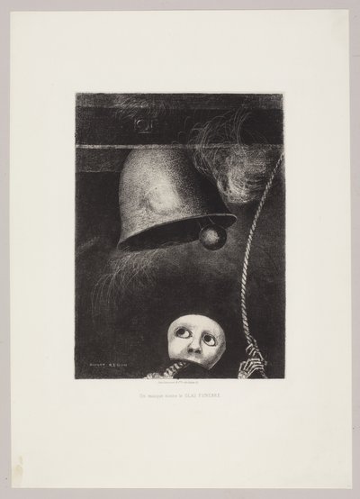 Edgar Poe autorstwa Odilon Redon
