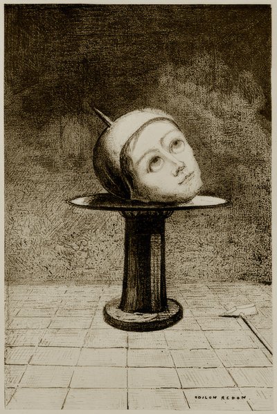 Na muszli autorstwa Odilon Redon