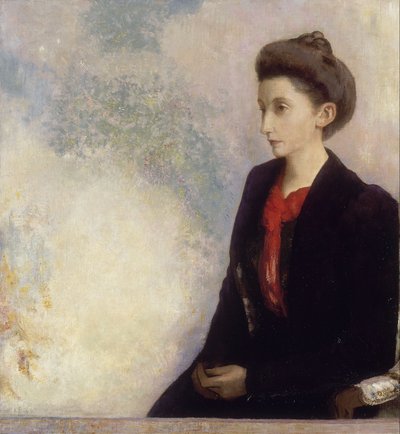 Baronowa Robert de Domecy autorstwa Odilon Redon