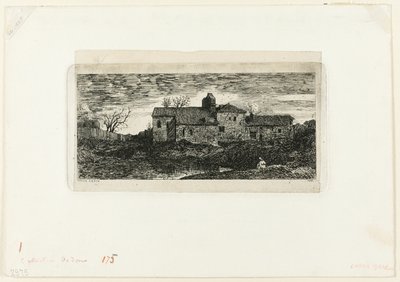 Kaplica i Hospicjum Pielgrzyma w Harambeltz (Basses-Pyrenees) autorstwa Odilon Redon